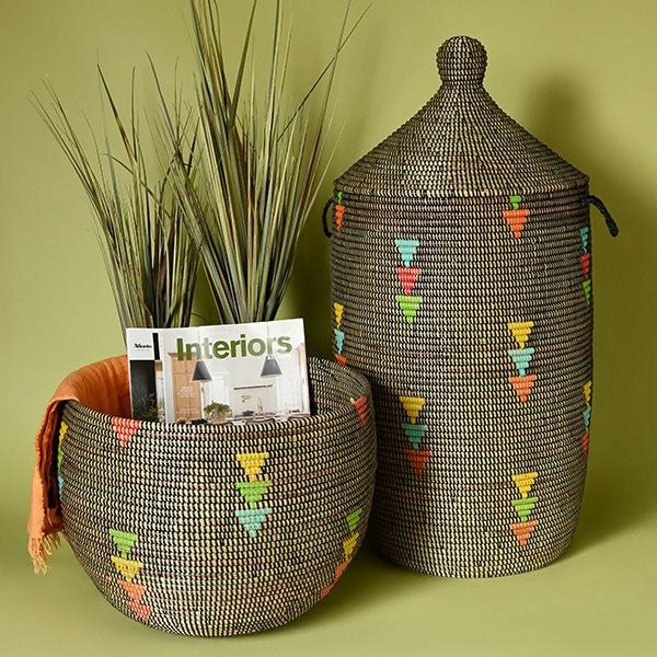 Senegal Coiled Storage Basket — Large