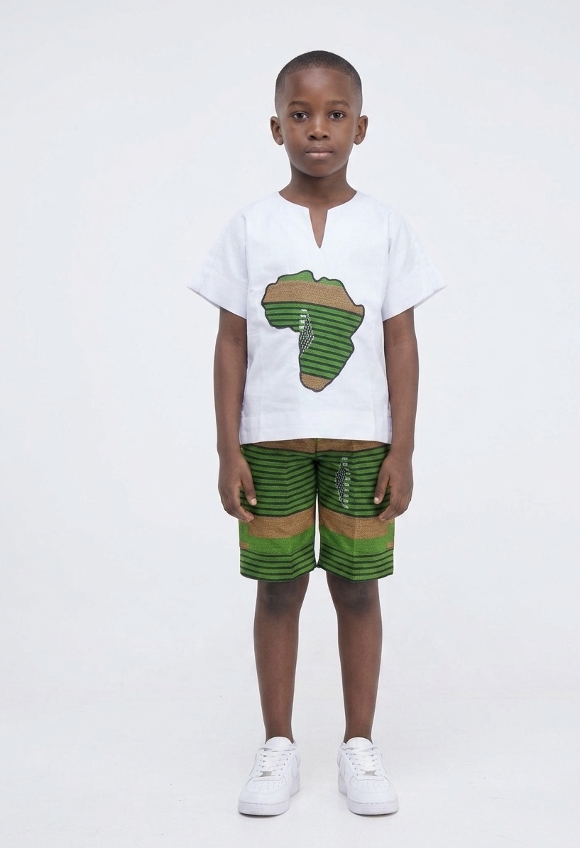 Tofel Kiddies African Print 2 pieces
